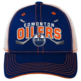 Edmonton Oilers dječja baseball kapa sa šiltom Lockup Meshback Adjustable