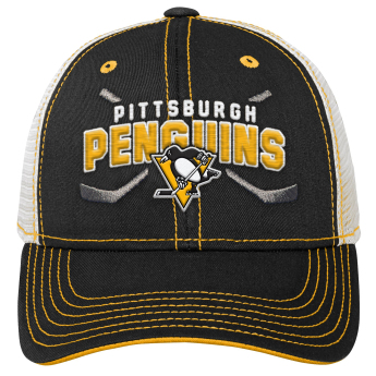 Pittsburgh Penguins kapa za bejzbol Lockup Meshback Adjustable