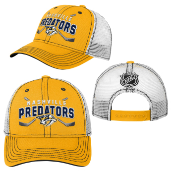 Nashville Predators kapa za bejzbol Lockup Meshback Adjustable