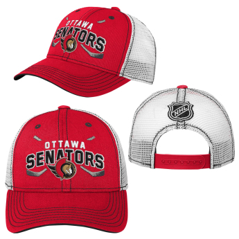 Ottawa Senators dječja baseball kapa sa šiltom Lockup Meshback Adjustable