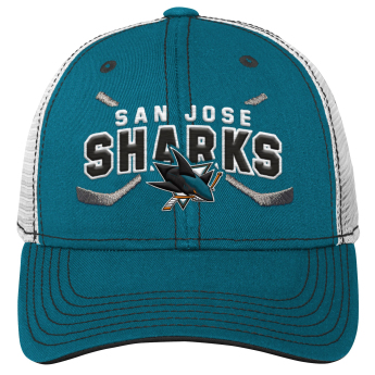 San Jose Sharks dječja baseball kapa sa šiltom Lockup Meshback Adjustable