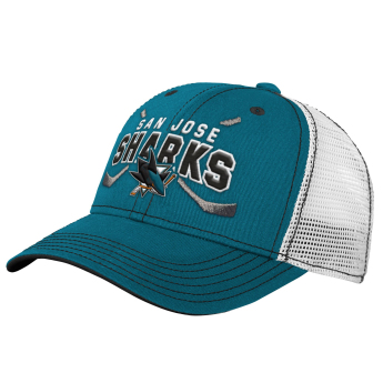 San Jose Sharks dječja baseball kapa sa šiltom Lockup Meshback Adjustable
