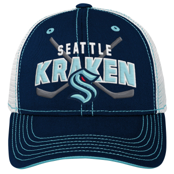 Seattle Kraken dječja baseball kapa sa šiltom Lockup Meshback Adjustable