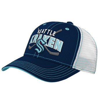Seattle Kraken dječja baseball kapa sa šiltom Lockup Meshback Adjustable