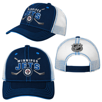 Winnipeg Jets dječja baseball kapa sa šiltom Lockup Meshback Adjustable