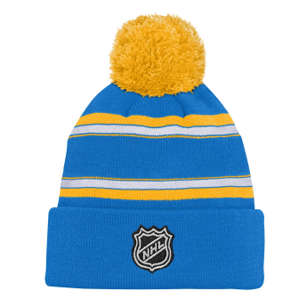 St. Louis Blues dječja zimska kapa 3Rd Jersey Jacquard Cuff Pom