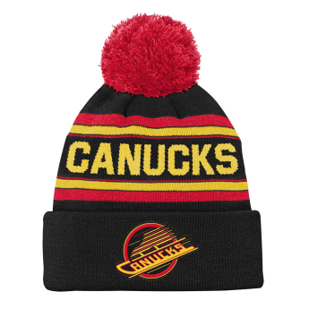 Vancouver Canucks dječja zimska kapa 3Rd Jersey Jacquard Cuff Pom