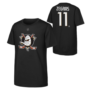 Anaheim Ducks dječja majica Trevor Zegras Flat Name & Number Ctn