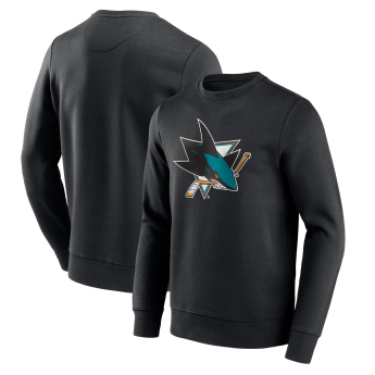 San Jose Sharks muška majica Primary Logo Graphic Crew Sweatshirt - VALUE