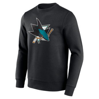 San Jose Sharks muška majica Primary Logo Graphic Crew Sweatshirt - VALUE