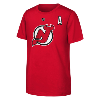 New Jersey Devils dječja majica Ondřej Palát Flat Alt.Captains N&N Ss
