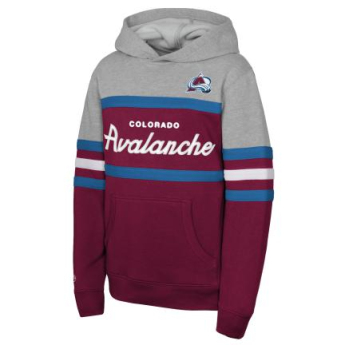 Colorado Avalanche dječja majica s kapuljačom Head Coach Hoody