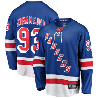 New York Rangers hokejaški dres #93 Mika Zibanejad Breakaway Home