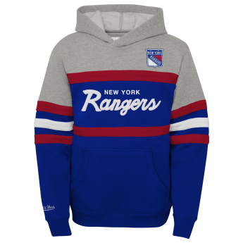 New York Rangers dječja majica s kapuljačom Head Coach Hoody