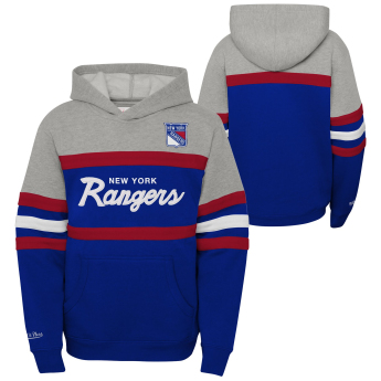 New York Rangers dječja majica s kapuljačom Head Coach Hoody