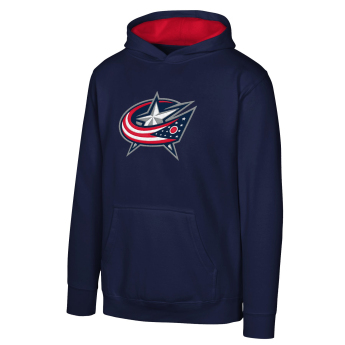 Columbus Blue Jackets dječja majica s kapuljačom Prime Po Flc Hood -Home