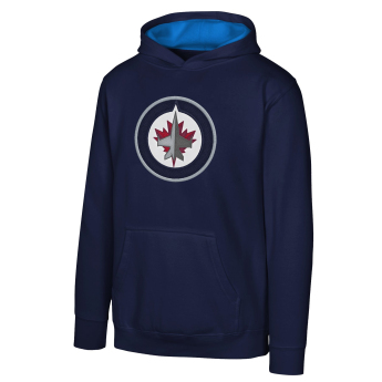 Winnipeg Jets dječja majica s kapuljačom Prime Po Flc Hood -Home