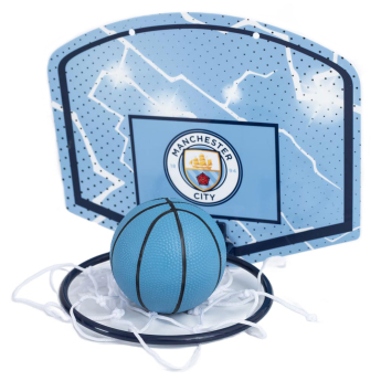 Manchester City mini košarkaški set blue