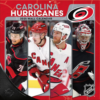 Carolina Hurricanes kalendar 2025 Wall Calendar