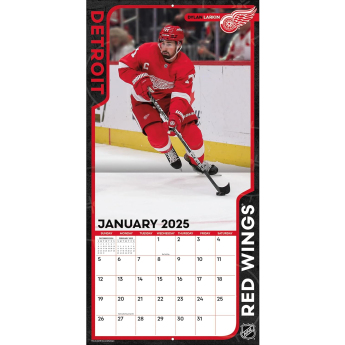 Detroit Red Wings kalendar 2025 Wall Calendar