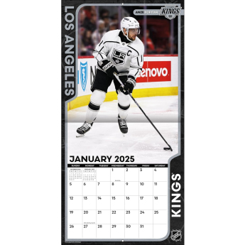 Los Angeles Kings kalendar 2025 Wall Calendar