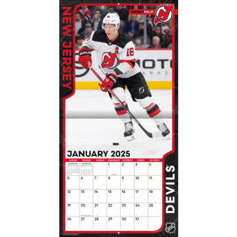 New Jersey Devils kalendar 2025 Wall Calendar