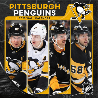 Pittsburgh Penguins kalendar 2025 Wall Calendar