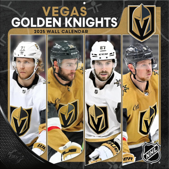 Vegas Golden Knights kalendar 2025 Wall Calendar
