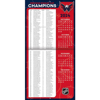 Washington Capitals kalendar 2025 Wall Calendar