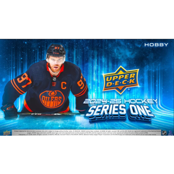 NHL boxovi NHL hokejske karte 2024-25 Upper Deck Series 1 Hobby Box