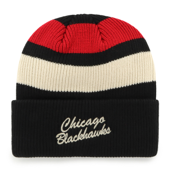 Chicago Blackhawks zimske kape Clubhouse Jennings ’47 Cuff Knit