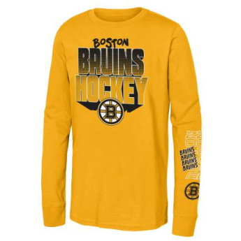 Boston Bruins dječja majica dugih rukava Stand Out Ls Ctn