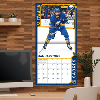 Buffalo Sabres kalendar 2025 Wall Calendar