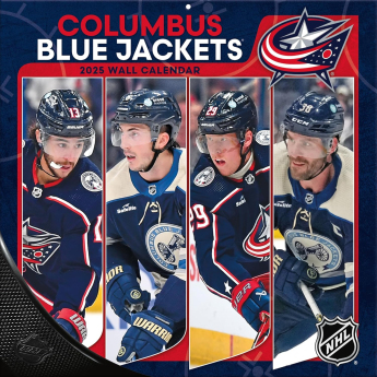 Columbus Blue Jackets kalendar 2025 Wall Calendar