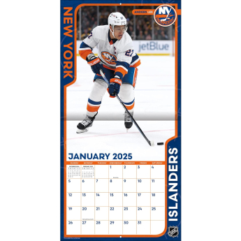 New York Islanders kalendar 2025 Wall Calendar