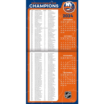 New York Islanders kalendar 2025 Wall Calendar