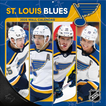 St. Louis Blues kalendar 2025 Wall Calendar