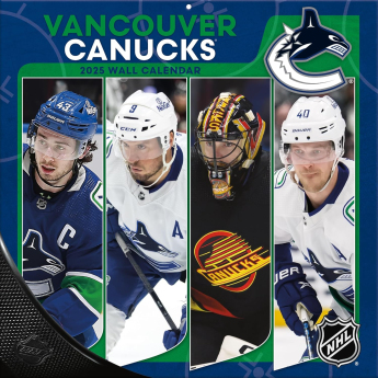 Vancouver Canucks kalendar 2025 Wall Calendar