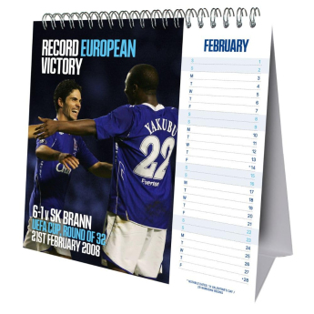 FC Everton stolni kalendar 2025
