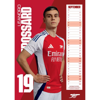 FC Arsenal kalendar 2025