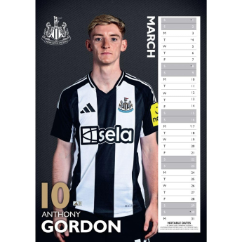 Newcastle United kalendar 2025