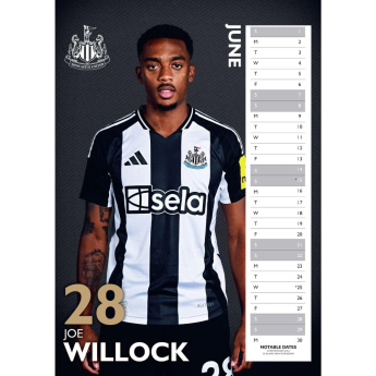 Newcastle United kalendar 2025