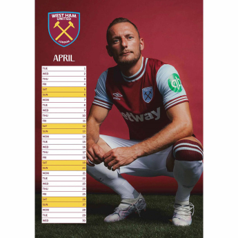 West Ham United kalendar 2025