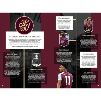 Aston Villa knjiga godišnjak 2025
