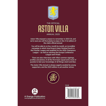 Aston Villa knjiga godišnjak 2025