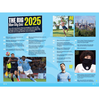 Manchester City knjiga godišnjak 2025