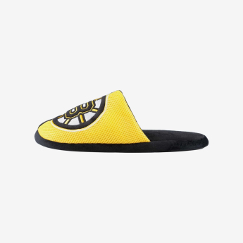 Boston Bruins muške natikače Logo Staycation Slipper