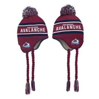 Colorado Avalanche dječja zimska kapa Jacquard Tassel Knit With Pom