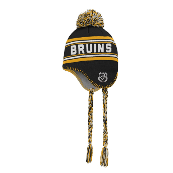 Boston Bruins dječja zimska kapa Jacquard Tassel Knit With Pom