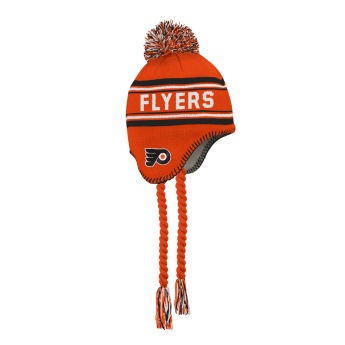 Philadelphia Flyers dječja zimska kapa Jacquard Tassel Knit With Pom